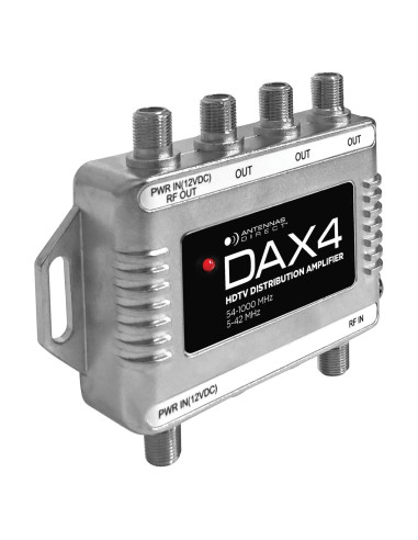 Amplificador de Distribución de TV Antennas Direct DAX4 4 Salidas