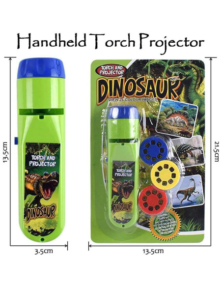 Proyector de Linterna de Mano MIANTANG 48 Imágenes Dinosaurio y Espacio Proyector de Linterna de Mano MIANTANG 48 Imágenes Dinosaurio y Espacio