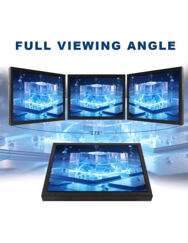 Monitor LCD IPS 15" VSDISPLAY 1024x768 Brillo 400 cd/m2