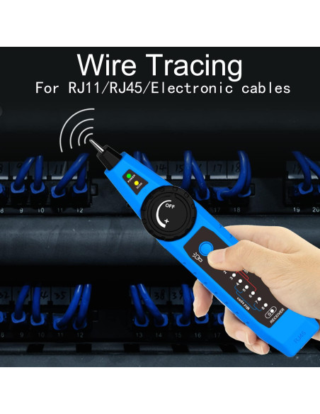 Probador de Cable de Red NOYAFA NF-810 Multifuncional Probador de Cable de Red NOYAFA NF-810 Multifuncional