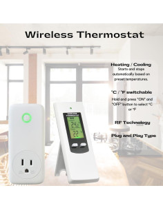 Termostato Inalámbrico Ecoartheating EAHWT01 Control Remoto 2