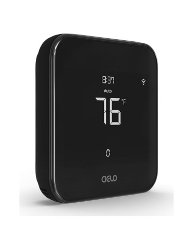 Termostato Inteligente Cielo Eco - Control Wi-Fi 24V Negro