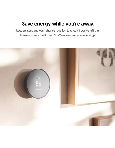 Kit de Recorte para Termostato Google Nest - Color Nieve