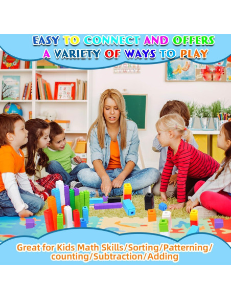 1000 Cubos Enlazables de Matemáticas STEM para Niños - Yiwu 1000 Cubos Enlazables de Matemáticas STEM para Niños - Yiwu