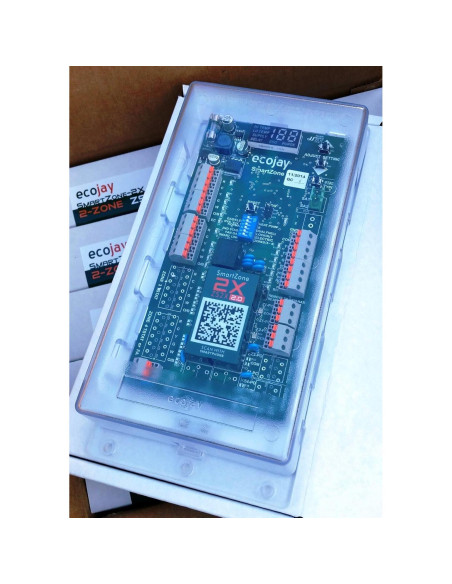 Controlador HVAC de 2 Zonas ECOJAY SmartZone con Sensor LED Controlador HVAC de 2 Zonas ECOJAY SmartZone con Sensor LED