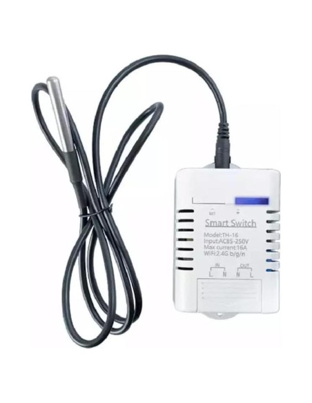Interruptor Inteligente MHCOZY 16A WiFi Control Temperatura Interruptor Inteligente MHCOZY 16A WiFi Control Temperatura