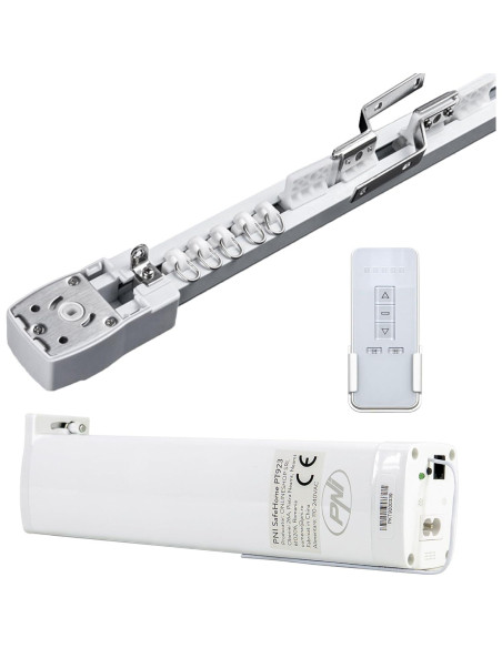 Motor de Cortina Inteligente PNI PT923 WiFi 48W Control Remoto Motor de Cortina Inteligente PNI PT923 WiFi 48W Control Remoto