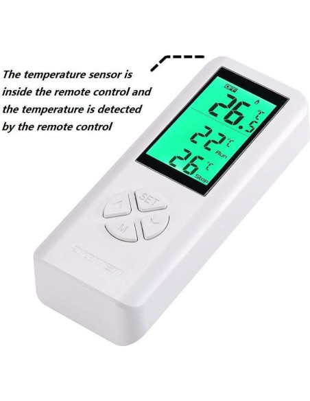 Controlador de Temperatura Inalámbrico SENSTREE WTC100 240V Controlador de Temperatura Inalámbrico SENSTREE WTC100 240V