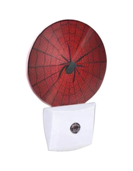 Luz Nocturna LED Uanvaha Redonda Araña Roja 0.5W Luz Nocturna LED Uanvaha Redonda Araña Roja 0.5W