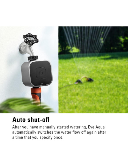 Controlador de Riego Inteligente Eve Aqua - Bluetooth, HomeKit Controlador de Riego Inteligente Eve Aqua - Bluetooth, HomeKit