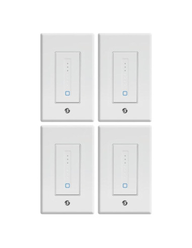 Dimmer de Pared Shelly Plus WiFi 4 Paquete - Control Inteligente