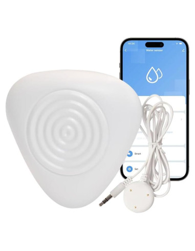Sensor de Fugas de Agua NEO Zigbee con Sonda de 1.2m
