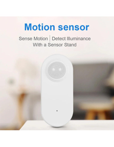 Sensor de Movimiento Inteligente Haozee ZG-PIR, Detección PIR y Lux