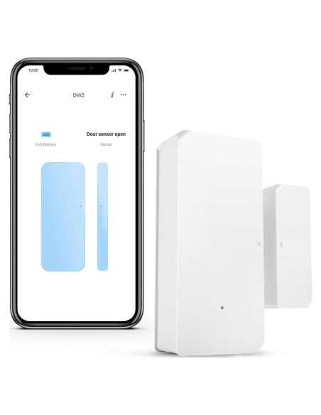 Sensor Inalámbrico de Puerta y Ventana SONOFF DW2 Wi-Fi Sensor Inalámbrico de Puerta y Ventana SONOFF DW2 Wi-Fi