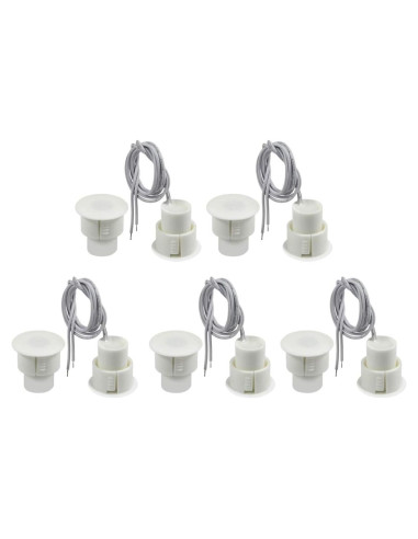 Sensores de Alarma de Seguridad NC BNYZWOT 5pcs Blancos