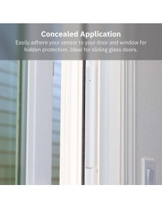 Sensor de Puerta/Ventana Abode Slim Strip Blanco - Inalámbrico 2