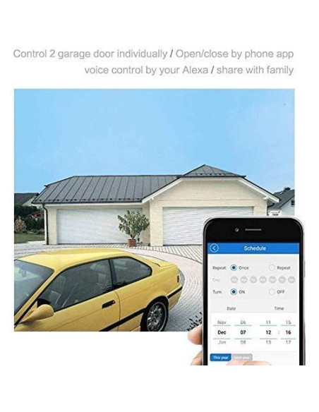 Interruptor Relé Inalámbrico WiFi MHCOZY 2 Canales Control Remoto Interruptor Relé Inalámbrico WiFi MHCOZY 2 Canales Control Remoto