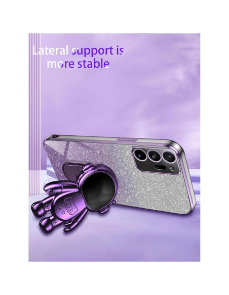 Funda Samsung Galaxy Note 20 Ultra 3D Astronauta Azul con Soporte Funda Samsung Galaxy Note 20 Ultra 3D Astronauta Azul con Soporte