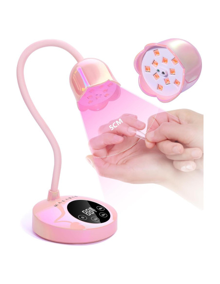 Lámpara UV LED Makartt 30W Mini Recargable con Sensor Lámpara UV LED Makartt 30W Mini Recargable con Sensor