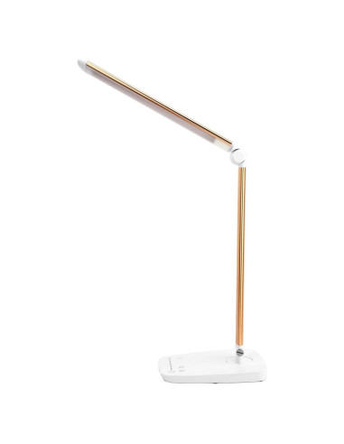 Lámpara de Escritorio LED Lichamp 12W con Carga USB y Control Táctil