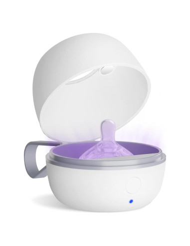 Desinfectante de Chupetes Portátil Zyntieu Luz UV-C 99.99% Limpio