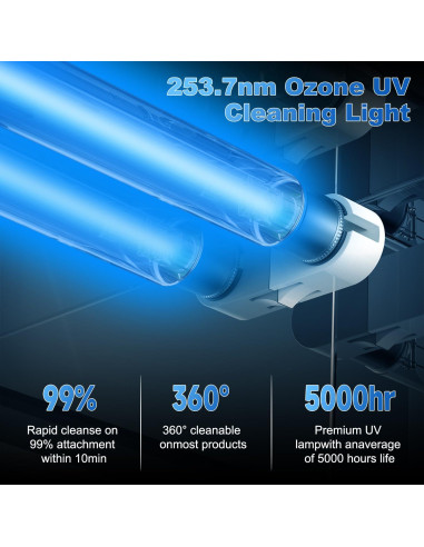 Máquina de limpieza UV 12L GOLDSEASTAR para salón de uñas