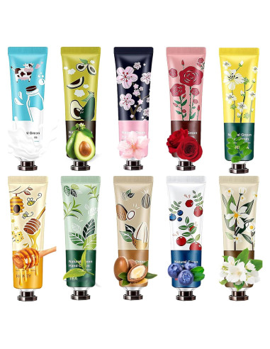 Set de 10 Crema de Manos Hidratante DuoZeng 30g - Regalo