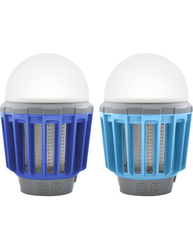 Trampa Eléctrica de Insectos Wisely 2PK USB-C Impermeable