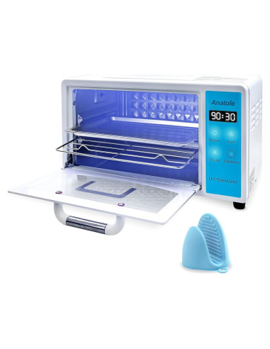 Máquina de limpieza UV 10L Anatole 160W para herramientas de uñas