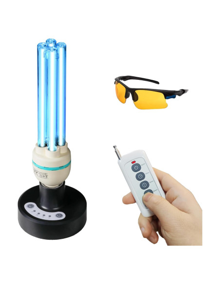 Lámpara desinfectante UV 36W UVC sin ozono 99.99% limpieza Lámpara desinfectante UV 36W UVC sin ozono 99.99% limpieza