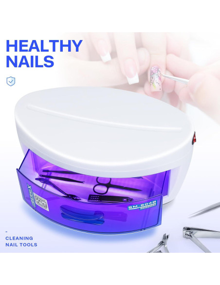 Esterilizador de Herramientas de Uñas LXIANGN 1L 8W Esterilizador de Herramientas de Uñas LXIANGN 1L 8W