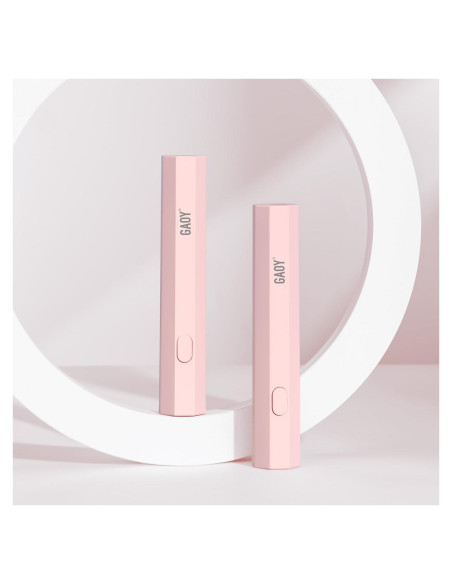 Lámpara UV Portátil GAOY para Uñas de Gel Rosa 15x5.9cm Lámpara UV Portátil GAOY para Uñas de Gel Rosa 15x5.9cm