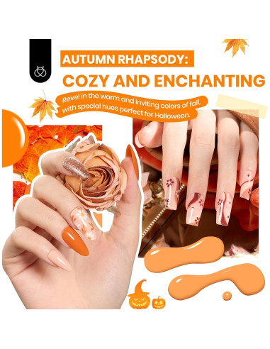 Kit de Esmalte de Uñas en Gel Beetles 85 Piezas 55 Colores