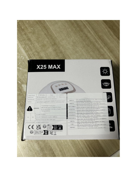 Lámpara UV LED 380W BEENLE para Uñas, Secador Profesional con 4 Temporizadores Lámpara UV LED 380W BEENLE para Uñas, Secador Profesional con 4 Temporizadores