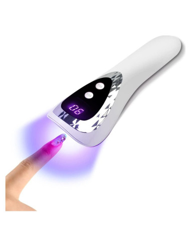 Lámpara UV LED Mini Portátil SMALLSHS para Uñas de Gel 18W