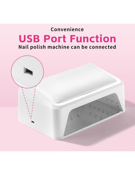 Lámpara de Uñas UV/LED Missshine 72W con 66 Perlas y Pantalla Táctil Lámpara de Uñas UV/LED Missshine 72W con 66 Perlas y Pantalla Táctil