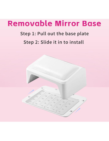 Lámpara de Uñas UV/LED Missshine 72W con 66 Perlas y Pantalla Táctil