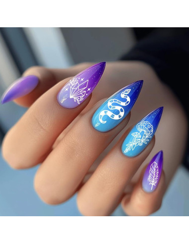 Placas de Estampado de Uñas PH PandaHall 3pcs 78 Patrones