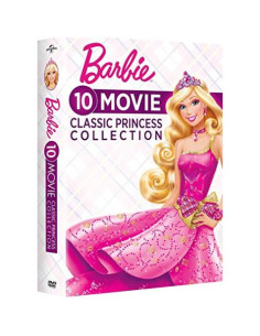 Barbie Colección Clásica de Princesas 10 Películas DVD 2