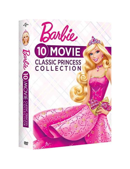 Barbie Colección Clásica de Princesas 10 Películas DVD Barbie Colección Clásica de Princesas 10 Películas DVD