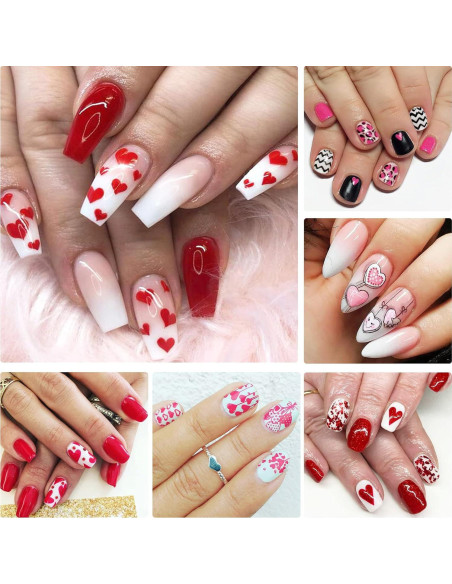 Kit de Estampado de Uñas LoveOurHome 7 Piezas Flores Mariposas