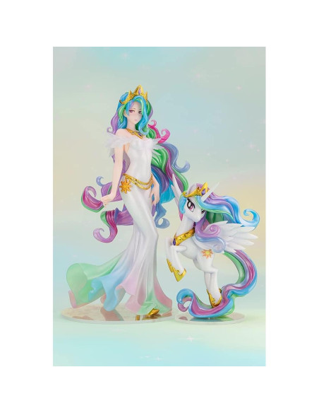 Figura BISHOUJO Kotobukiya Mi Pequeño Pony Celestia 20.3 cm Figura BISHOUJO Kotobukiya Mi Pequeño Pony Celestia 20.3 cm