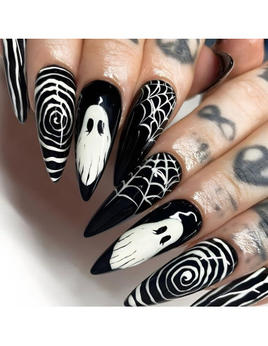 Placa de Estampado de Uñas Halloween MABKJLF 12x6 cm