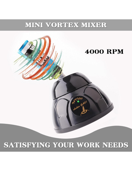 Mezclador Vortex Mini 4000 RPM Ruicoo para Laboratorio y Salones Mezclador Vortex Mini 4000 RPM Ruicoo para Laboratorio y Salones