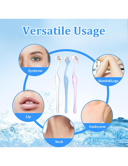 6 Rasuradores de Cejas Mini Quilax - Portátiles y Precisión 6 Rasuradores de Cejas Mini Quilax - Portátiles y Precisión