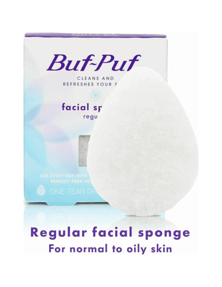Esponja Facial Buf-Puf Exfoliante Reutilizable 2 Unidades Esponja Facial Buf-Puf Exfoliante Reutilizable 2 Unidades