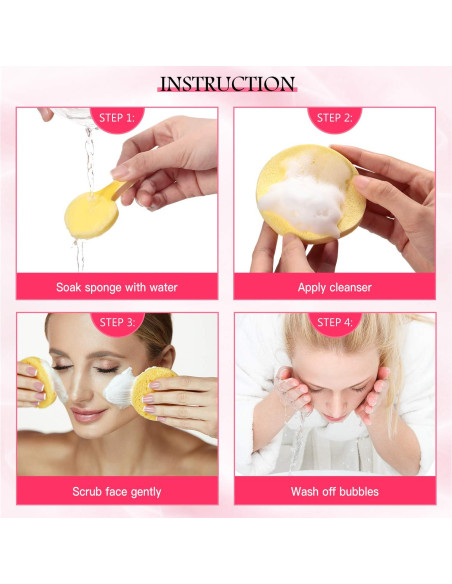 Esponjas Faciales Comprimidas Patelai 120 Piezas 8 cm Esponjas Faciales Comprimidas Patelai 120 Piezas 8 cm