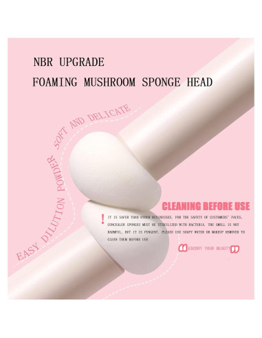 Pincel Corrector de Maquillaje en Forma de Hongo - Shenzhen Jinrui