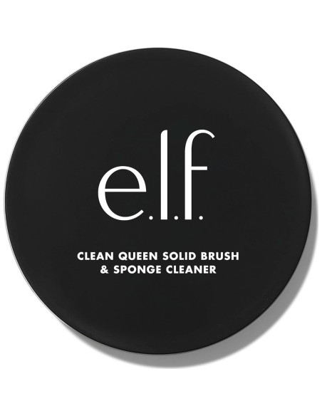 Limpiador Sólido de Brochas y Esponjas e.l.f. Clean Queen 89g Limpiador Sólido de Brochas y Esponjas e.l.f. Clean Queen 89g