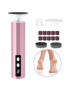 Removedor de Callos Eléctrico NUAKENE 9 Velocidades Oro Rosa